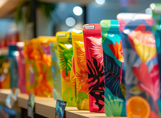 Stand up flex pouches
