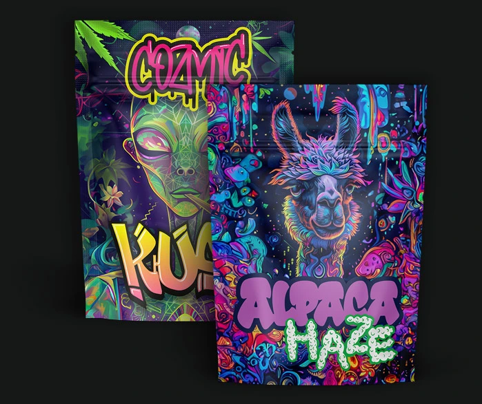 Mylar bag printing