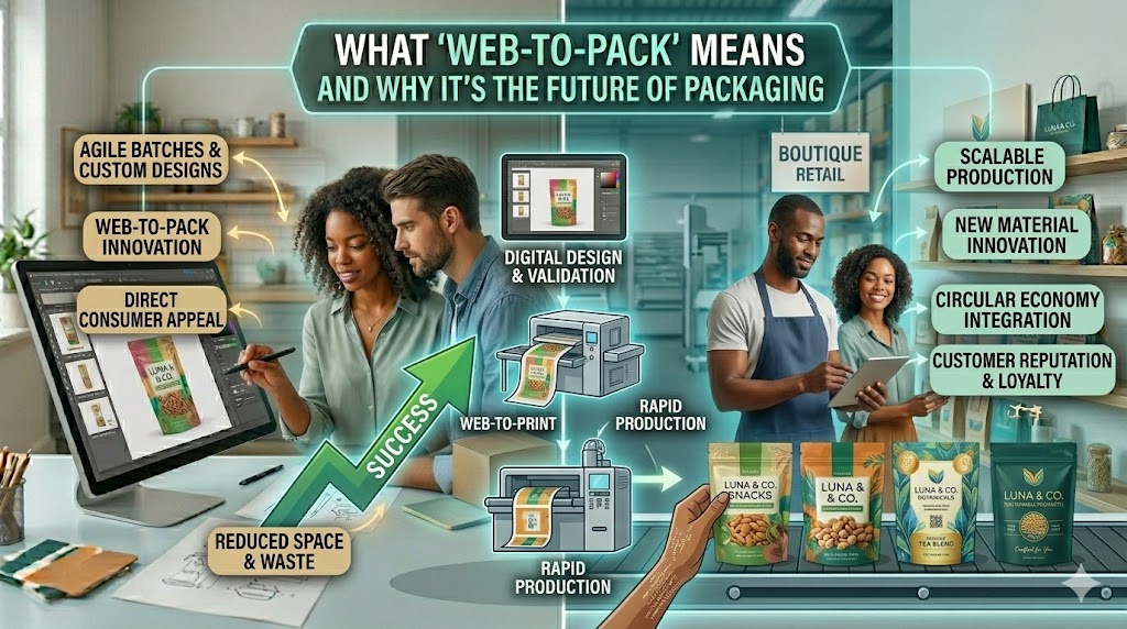 What ‘Web-to-Pack’ Means and Why It’s the Future of Packaging