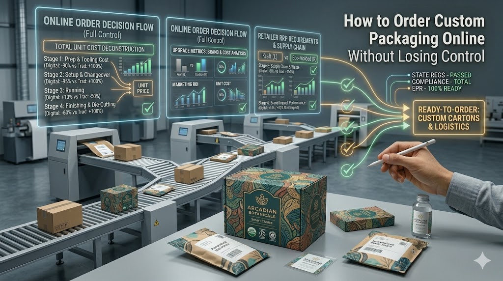 How to Order Custom Packaging Online Without Losing Control