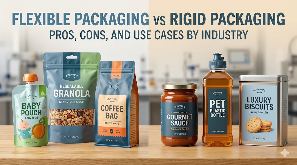 Flexible Packaging vs Rigid Packaging: Pros, Cons, and Use Cases by Industry