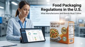 Food Packaging Regulations in the U.S.: What Manufacturers and Brands Must Follow