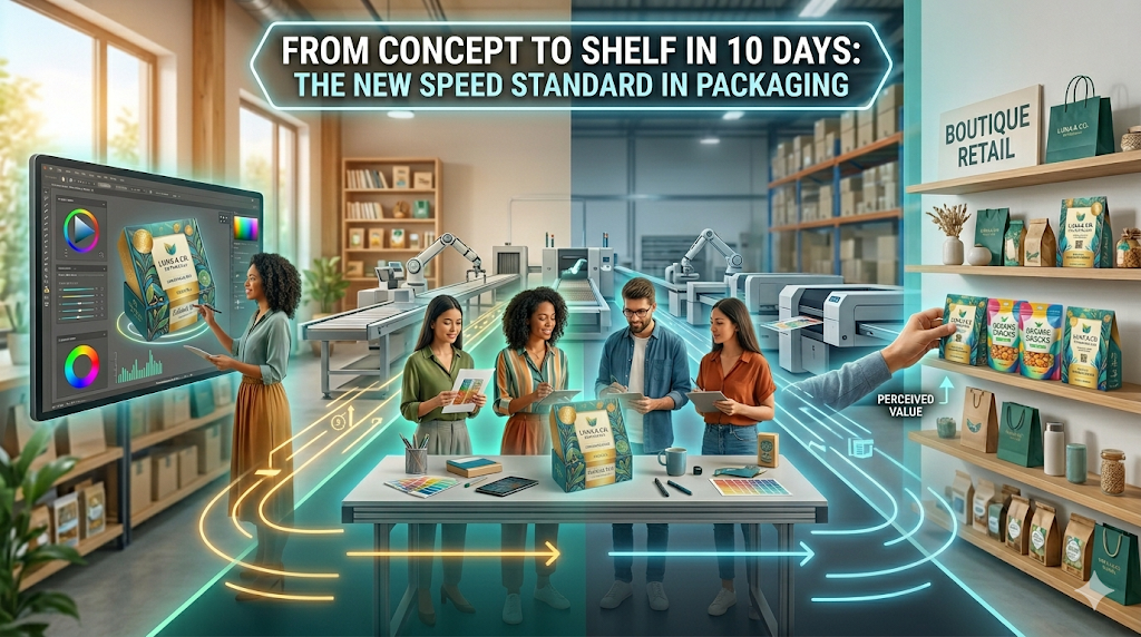 From Concept to Shelf in 10 Days: The New Speed Standard in Packaging