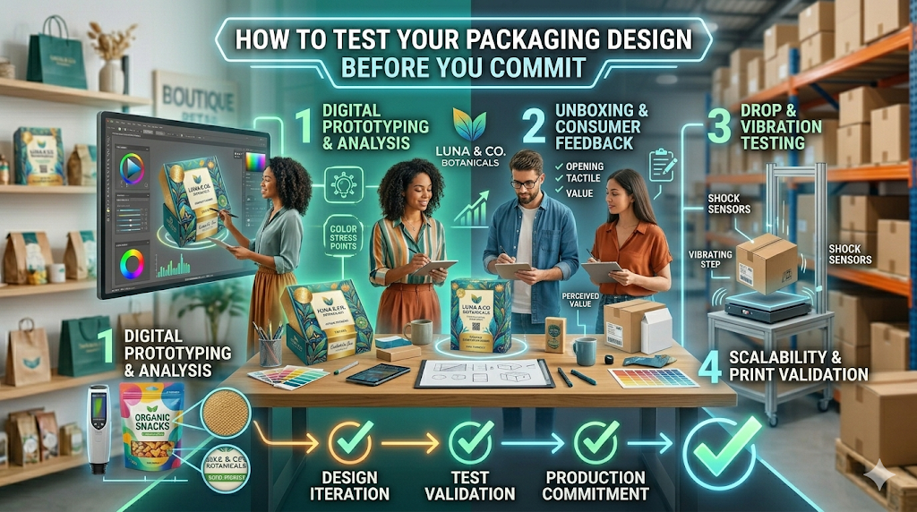 How to Test Your Packaging Design Before You Commit