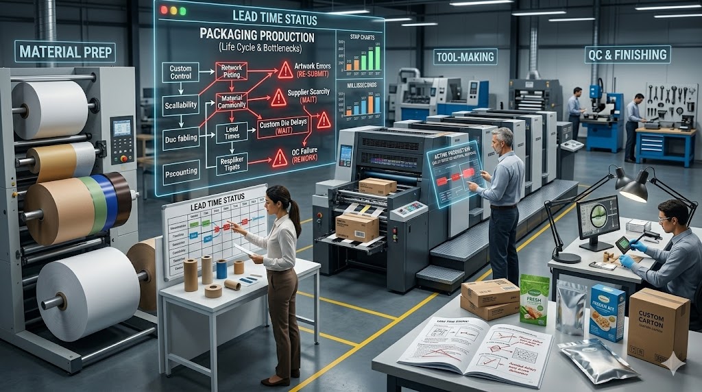 Packaging Lead Times Explained: What Delays Production and How to Avoid It
