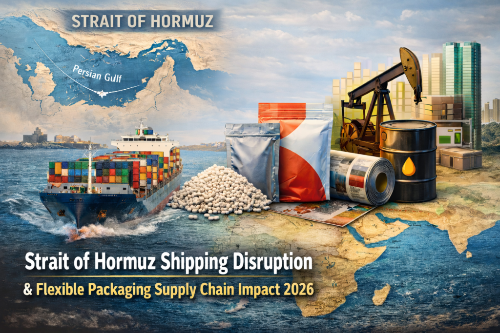 Strait of Hormuz Shipping Crisis: What It Means for Flexible Packaging Supply Chains in 2026