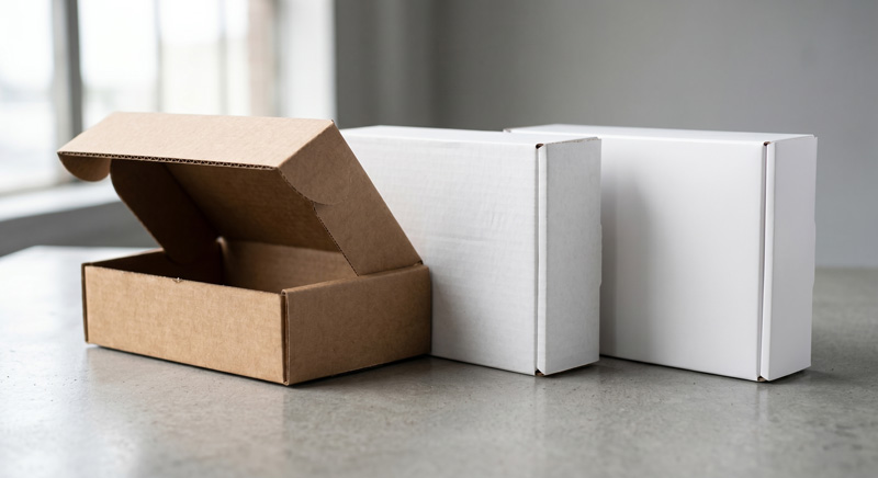 Understand the difference between mailer box materials.