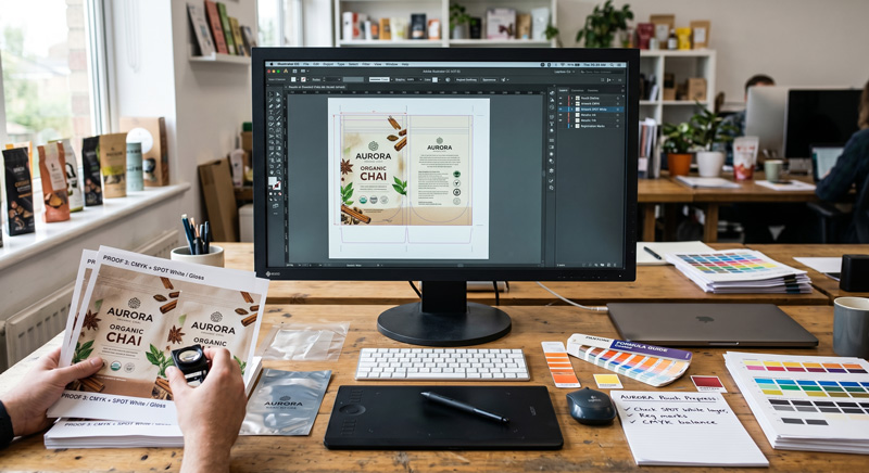 How to Set Up Pouch Artwork Files