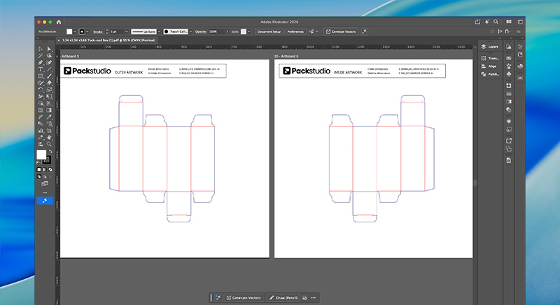 product box artwork file setup